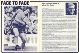 Don Shanks Face to Face Programme Article 1974