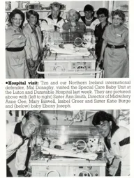 Donaghy and Breacker Visit the L&D 1987