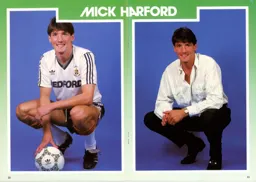 Mick Harford Poster 1987