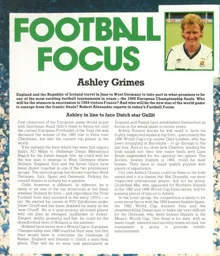 Ashley Grimes Football Focus 1988