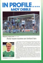 Andy Dibble In Profile 1988