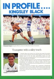 Kingsley Black In Profile 1988