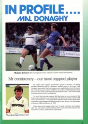 Mal Donaghy In Profile 1987