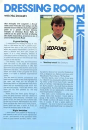 Dressing Room Talk With Mal Donaghy 1988