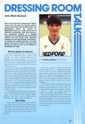 Dressing Room Talk With Mick Harford 1987