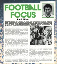 Paul Elliott Football Focus 1987
