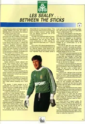 Les Sealey Littlewoods Cup Final Article 1988