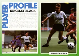 Kingsley Black Player Profile 1988