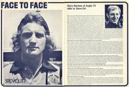 Steve Litt Face to Face Programme Article 1975