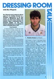 Roy Wegerle Dressing Room Talk 1989