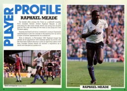 Raphael Meade Player Profile 1989