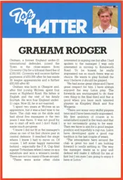 Graham Rodger Top Hatter 1989