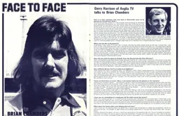 Brian Chambers Face to Face Programme Article 1975