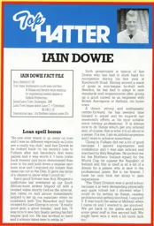 Iain Dowie Top Hatter 1989