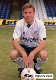 Kingsley Black Poster 1989