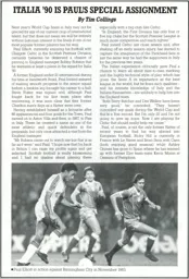 Paul Elliott Article 1989