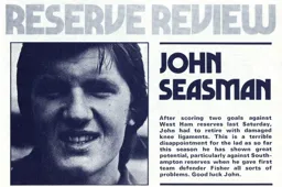 John Seasman Reserve Review Programme Article 1975