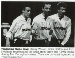 Mal Donaghy Testimonial Pic 1980