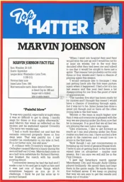 Marvin Johnson Top Hatter 1990