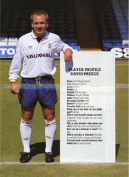 David Preece Player Profile 1990