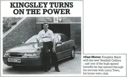 Kingsleys Calibra 1990