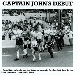 John Dreyer Is Captain 1990