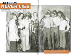 Alan West and Keith Barber teaming up with the Barron Knights in 1974 - 2012:13 Programme Article