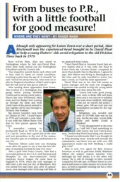 Alan Birchenall Where Are They Now 1993