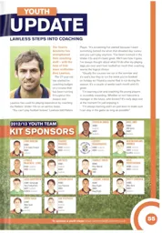 Alex Lawless steps into coaching 2012:13 Programme Article