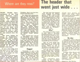 Allan Brown Where Are They Now 1967