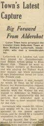 Bert Lutterloch Signs June 1936