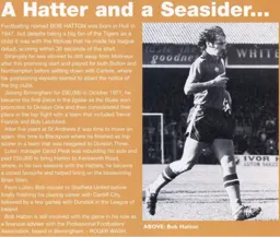 Bob Hatton, A Hatter and a Seasider - 96-97 programme feature