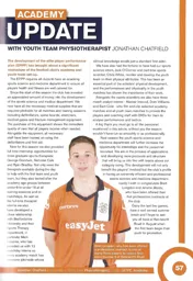 Brett Longden Academy Update 2012:13 Programme Article