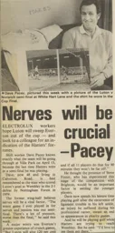 Dave Pacey Interview 1985
