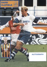 David Oldfield poster - 96-97 programme feature