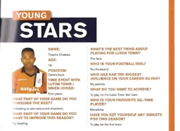 Get to know Tinashe Chabata 2012:13 Programme Article