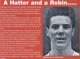 Harvey McCreadie, A Hatter and a Robin - 96-97 programme feature