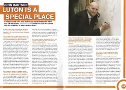 John Hartson - Luton is a special place 2012:13 Programme Article
