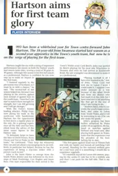 John Hartson Interview 1993