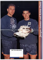 Juergen Sommer and Kelvin Davis poster - 94:95 programme feature