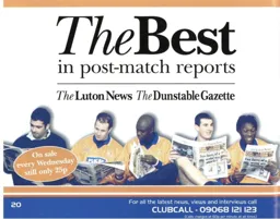 Julian Watts, Phil Gray, Marvin Johnson, Matthew Spring and Stuart Douglas are not looking at the front page! - 99:00 programme feature