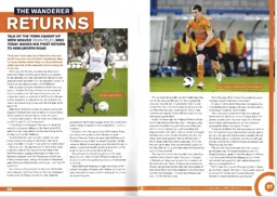 Kevin Foley returns with Wolves for FA Cup 2012:13 Programme Article