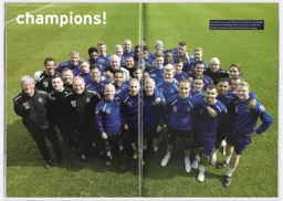 Luton Town are promoted to the Football League 2013/14 Programme Article 