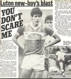Mike Newell Not Scared Of 1st Division 1986