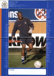 Nathan Abbey poster - 98:99 programme feature