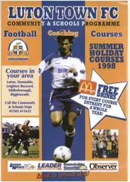 Paul McLaren, the poster boy of Luton Town's community work - 98:99 programme feature