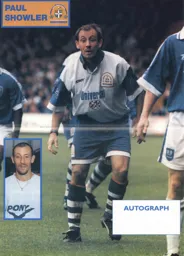 Paul Showler poster - 96-97 programme feature
