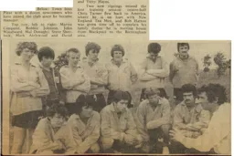 Pleat And Team At Warden Hill1979