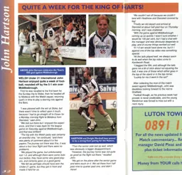 Quite a week for John Hartson - 94:95 programme feature