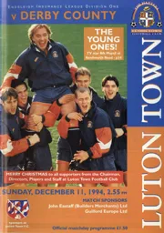 Rik Mayall programme cover - 94:95 programme feature